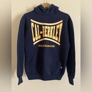 Vintage Russell Athletic USA Made Cal Berkeley Golden Bears Pullover Hoodie L